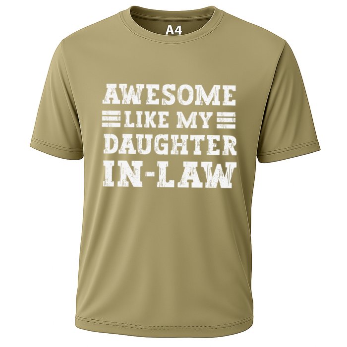 Awesome Like My Daughter In Law FatherS Day From Daughter Cooling Performance Crew T-Shirt