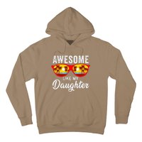 Awesome Like My Daughter Sunglasses Man Funny Father Day Dad Hoodie