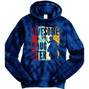 Awesome Like My Daughter Father Day Gifts From Daughter Tie Dye Hoodie