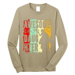 Awesome Like My Daughter Father Day Gifts From Daughter Long Sleeve Shirt