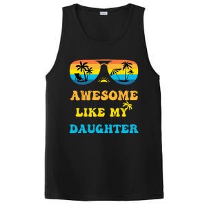 Awesome Like My Daughter 4th Of July & Christmas In July PosiCharge Competitor Tank