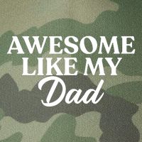 Awesome Like My Dad , Daughter Dad And Son Matching Legacy Tie Dye Trucker Hat