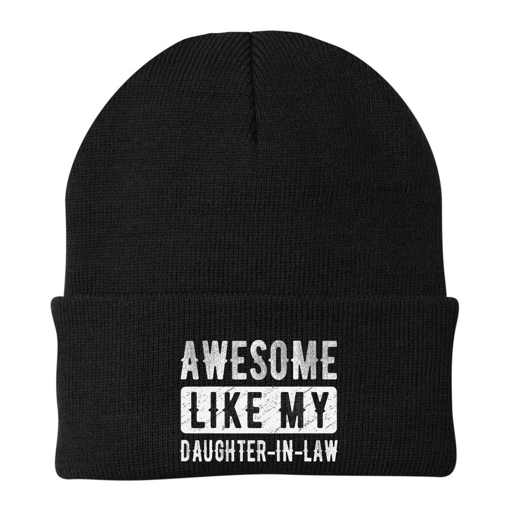 Awesome Like My Daughter In Law Family Lovers. Step Dad Mom Beanie