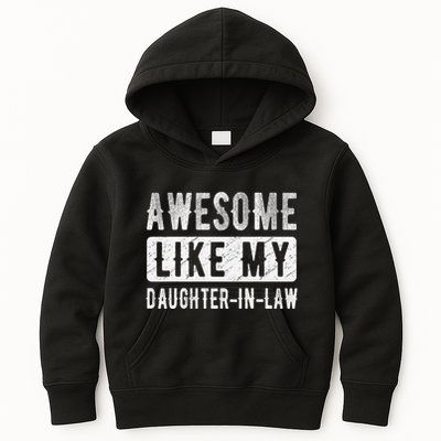 Awesome Like My Daughter In Law Family Lovers. Step Dad Mom Kids Hoodie