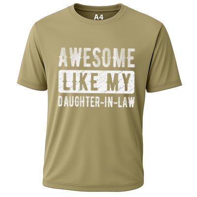 Awesome Like My Daughter In Law Family Lovers. Step Dad Mom Performance Shirt