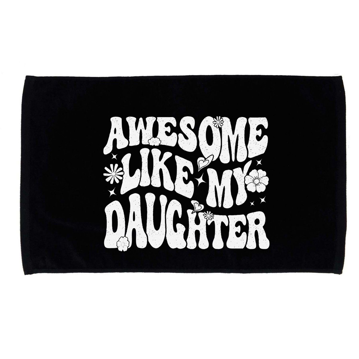 Awesome Like My Daughter Microfiber Hand Towel