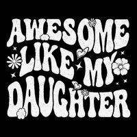 Awesome Like My Daughter Visor