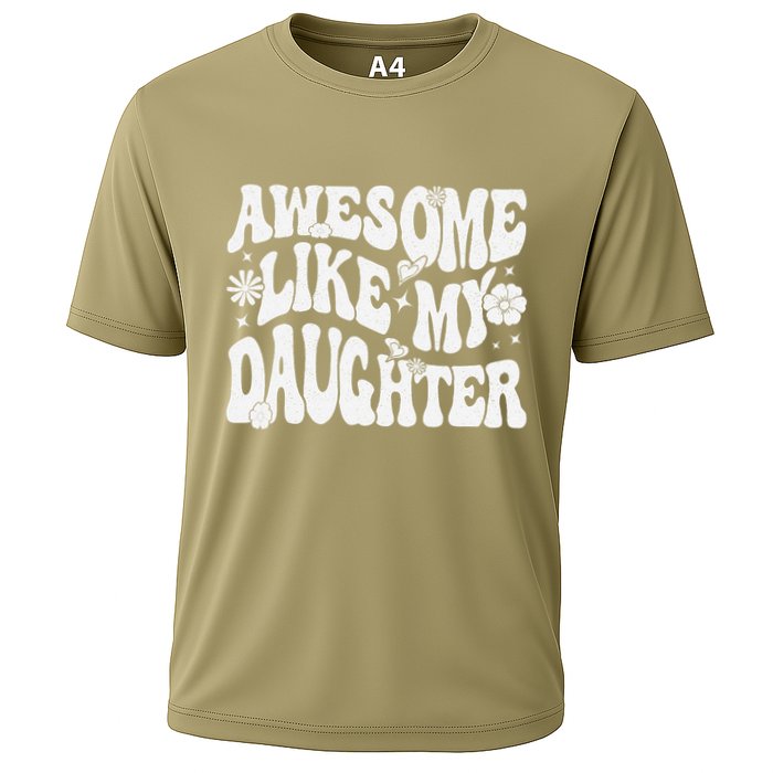 Awesome Like My Daughter Cooling Performance Crew T-Shirt