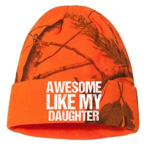 Awesome Like My Daughter Funny Fathers Day Mom Dad Kati Licensed 12" Camo Beanie