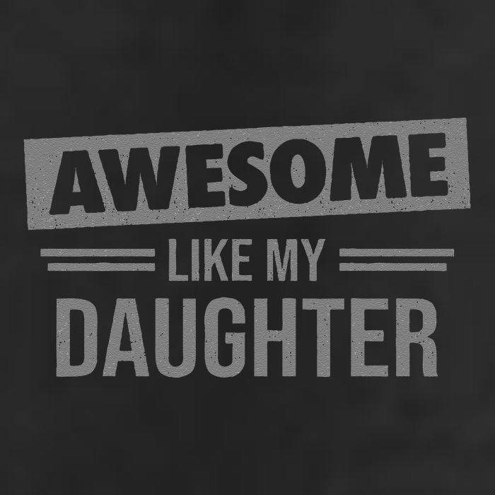 Awesome Like My Daughter Dad For Fathers Day Adult Drive Performance Visor