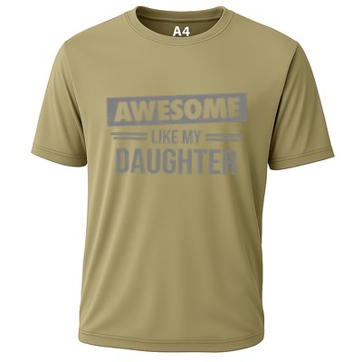 Awesome Like My Daughter Dad For Fathers Day Performance Shirt