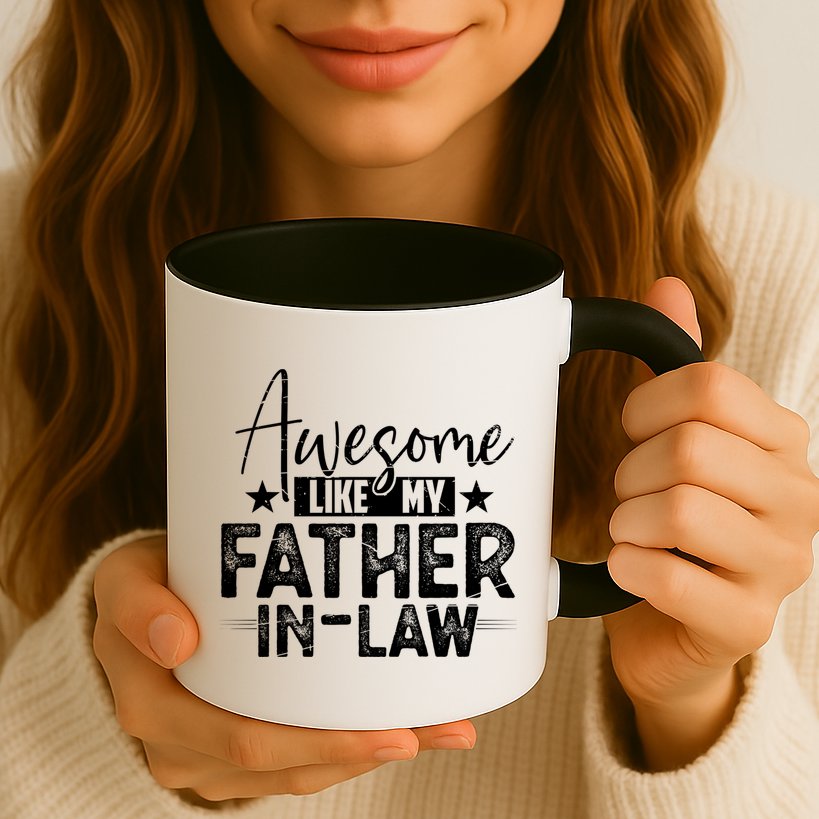 Awesome Like My Father In Law Family Lovers Father Day Mug