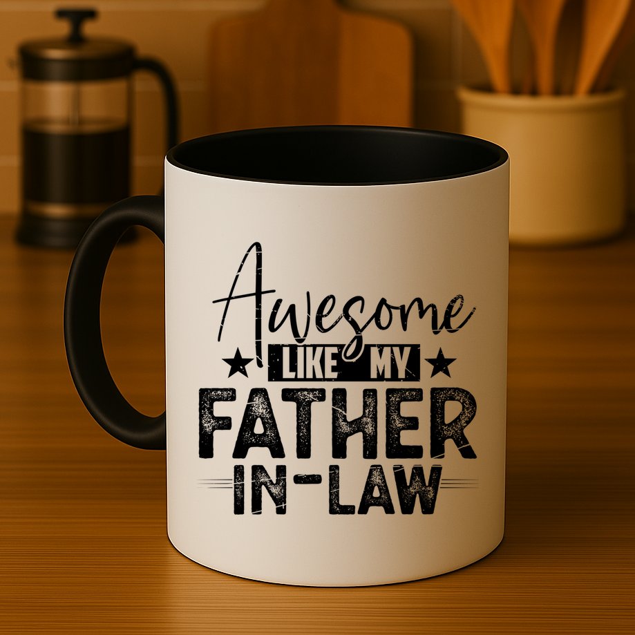 Awesome Like My Father In Law Family Lovers Father Day Mug