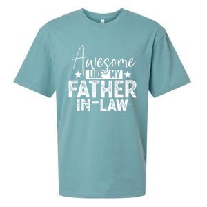 Awesome Like My Father In Law Family Lovers Father Day Sueded Cloud Jersey T-Shirt