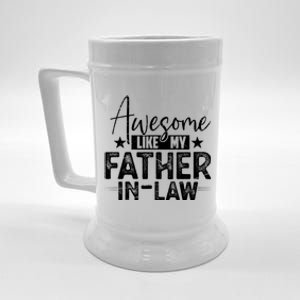 Awesome Like My Father In Law Family Lovers Father Day Beer Stein