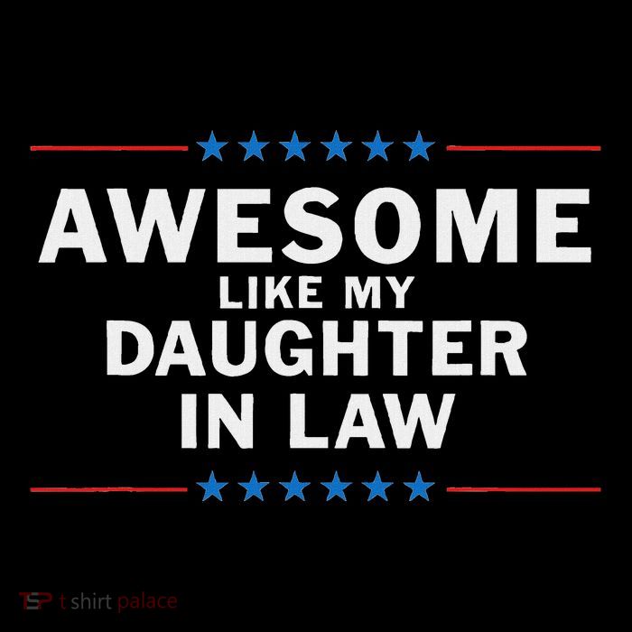 Awesome Like My Daughter In Law Drawstring Bag