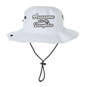 Awesome Like My Daughter Father Dad Legacy Cool Fit Booney Bucket Hat