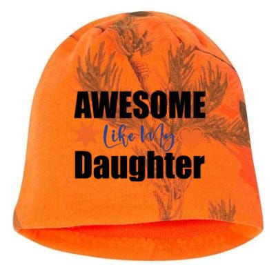 AWESOME LIKE MY DAUGHTER Kati - Camo Knit Beanie