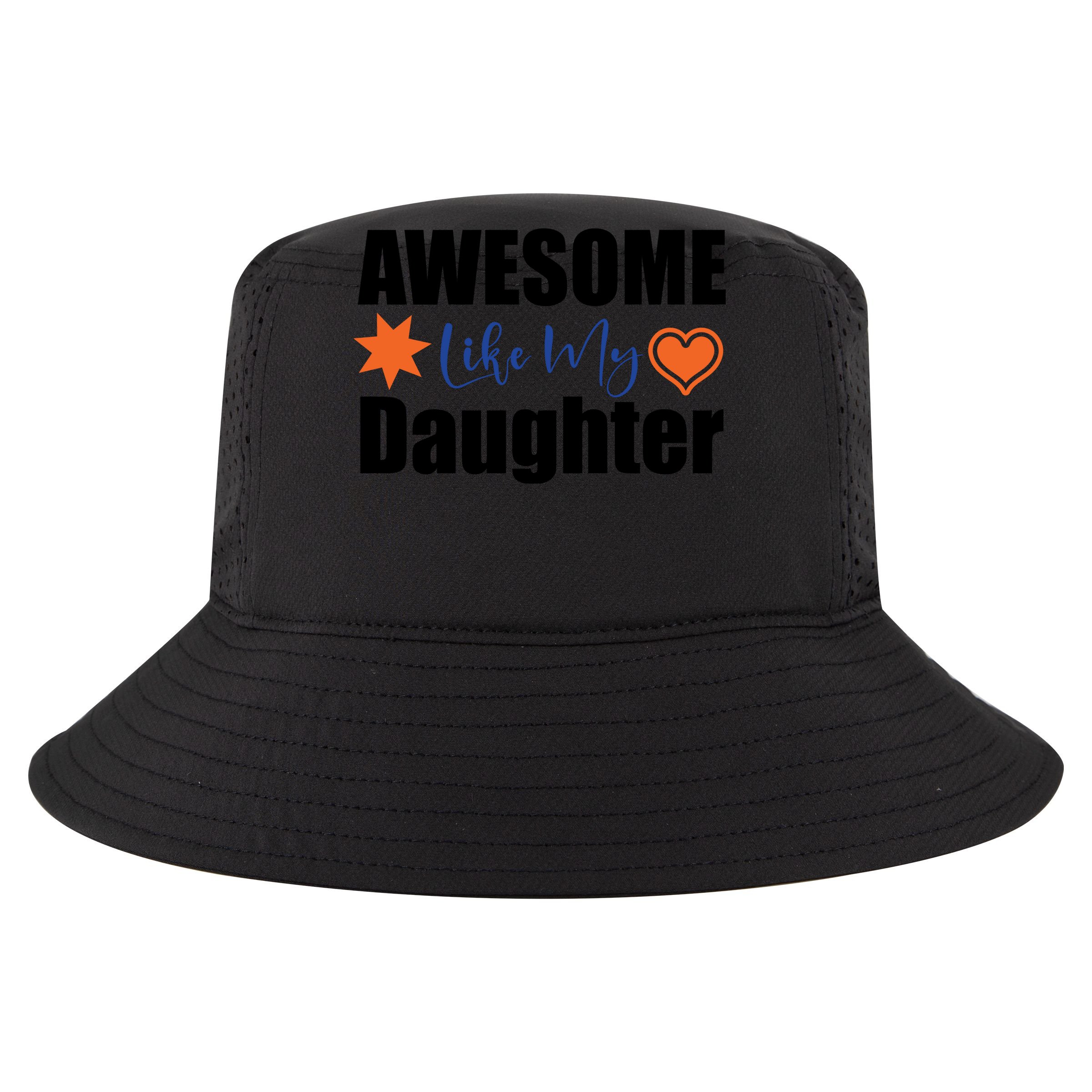 AWESOME LIKE MY DAUGHTER Cropped Pullover Crew