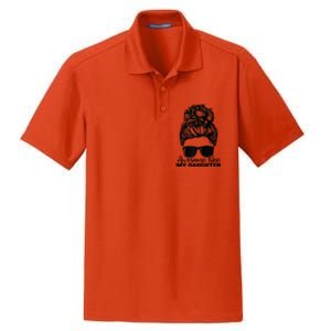 Awesome Like My Daughter Funny Father Mother Mom Dad Dry Zone Grid Polo