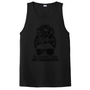 Awesome Like My Daughter Funny Father Mother Mom Dad PosiCharge Competitor Tank