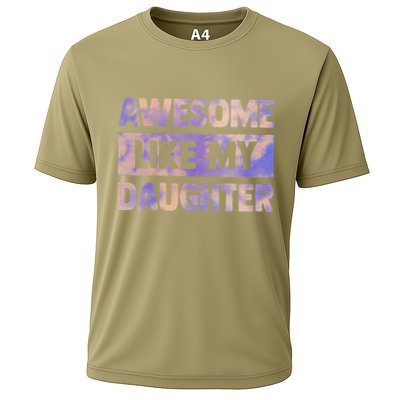 Awesome Like My Daughter Matching Fathers Day Family Tie Dye Performance Shirt