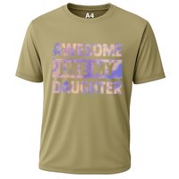 Awesome Like My Daughter Matching Fathers Day Family Tie Dye Cooling Performance Crew T-Shirt