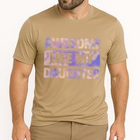 Awesome Like My Daughter Matching Fathers Day Family Tie Dye Cooling Performance Crew T-Shirt
