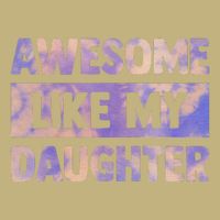 Awesome Like My Daughter Matching Fathers Day Family Tie Dye Cooling Performance Crew T-Shirt