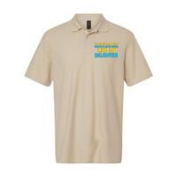 Awesome Like My Daughter Fathers Day Dad Softstyle Adult Sport Polo