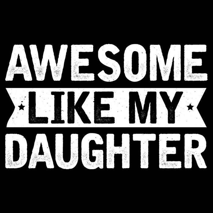 Awesome Like My Daughter Fathers Day Cooling Performance Crew T-Shirt