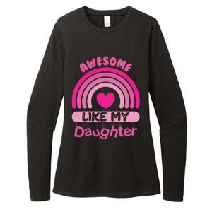 Awesome Like My Daughter Fathers Day Womens CVC Long Sleeve Shirt