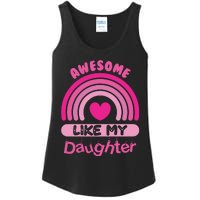 Awesome Like My Daughter Fathers Day Ladies Essential Tank