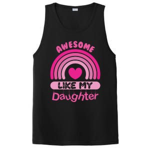 Awesome Like My Daughter Fathers Day PosiCharge Competitor Tank