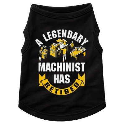 A Legendary Machinist Has Retired Machinist Retirement Party Doggie Tank