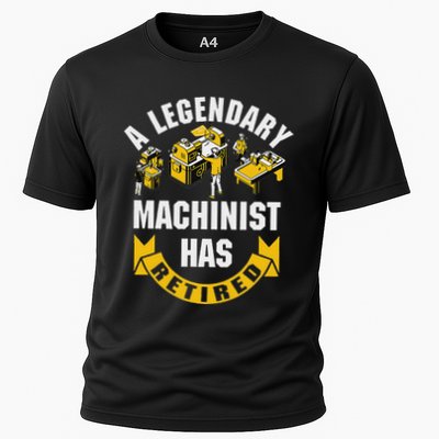 A Legendary Machinist Has Retired Machinist Retirement Party Performance Shirt