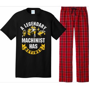 A Legendary Machinist Has Retired Machinist Retirement Party Pajama Set