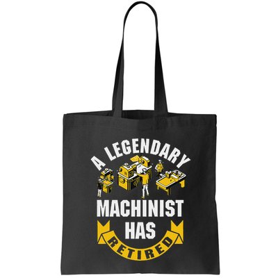 A Legendary Machinist Has Retired Machinist Retirement Party Bag