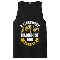 A Legendary Machinist Has Retired Machinist Retirement Party PosiCharge Competitor Tank