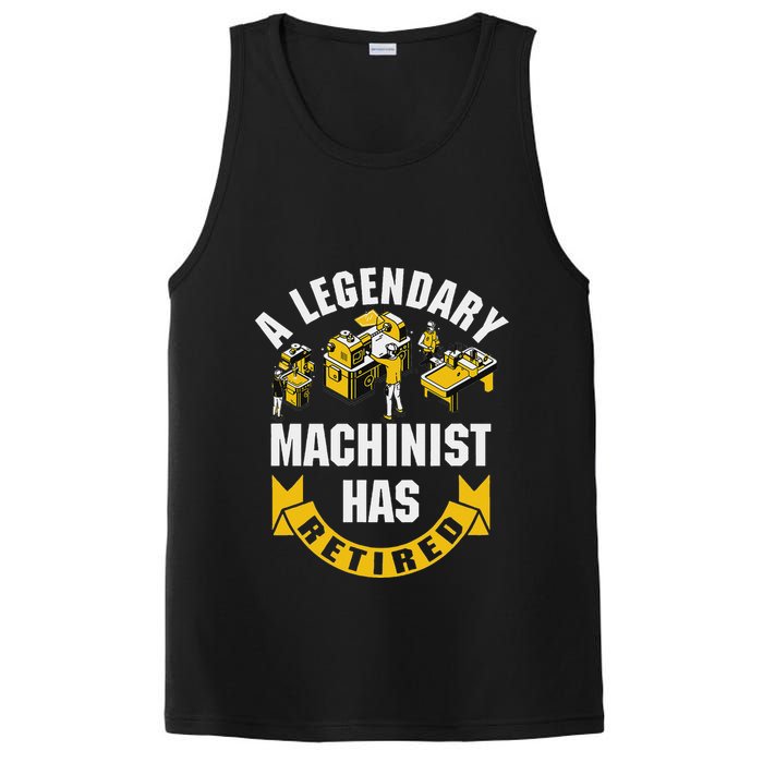 A Legendary Machinist Has Retired Machinist Retirement Party PosiCharge Competitor Tank