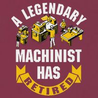 A Legendary Machinist Has Retired Machinist Retirement Party 16oz Travel Tumbler