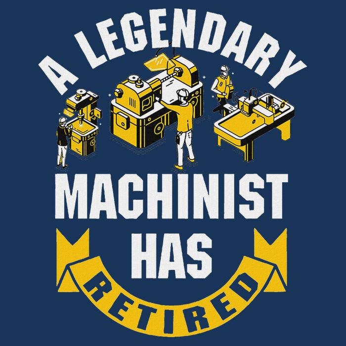 A Legendary Machinist Has Retired Machinist Retirement Party Infant Baby Jersey Bodysuit
