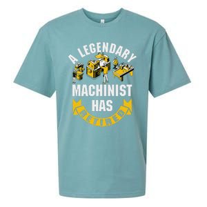 A Legendary Machinist Has Retired Machinist Retirement Party Sueded Cloud Jersey T-Shirt