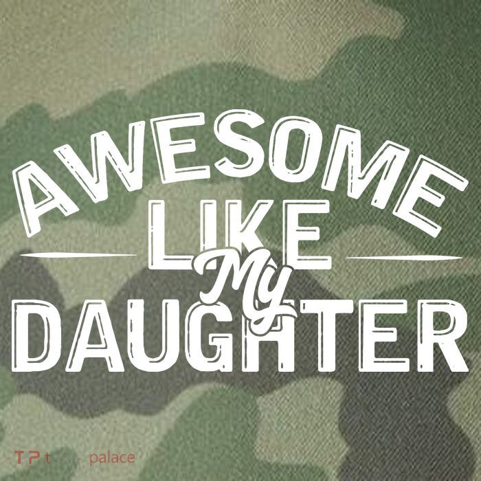 Awesome Like My Daughter Funny Dad Legacy Tie Dye Trucker Hat