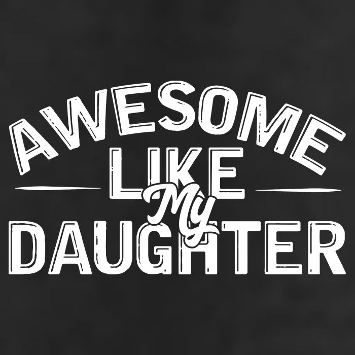 Awesome Like My Daughter Funny Dad Adult Drive Performance Visor