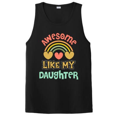 Awesome Like My Daughter Funny PosiCharge Competitor Tank