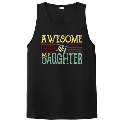 Awesome Like My Daughter Men Funny PosiCharge Competitor Tank