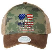 Awesome Like My Daughter Funny Father's Day & 4th Of July Legacy Tie Dye Trucker Hat