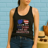 Awesome Like My Daughter Funny Father's Day & 4th Of July Womens Tank Top