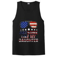 Awesome Like My Daughter Funny Father's Day & 4th Of July PosiCharge Competitor Tank